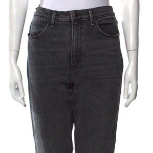rag & bone High-Rise Straight Leg Jeans